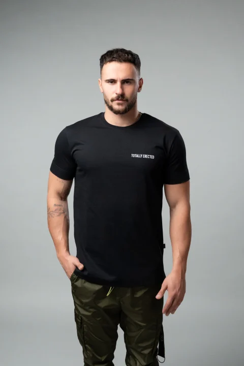Комбо черни тениски: Erected Bear + Minimal — снимка 4