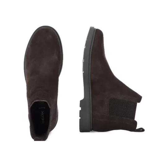 Мъжки Ежедневни Боти GEOX – U36D1C U SPHERICA EC1 DARK BROWN — снимка 5