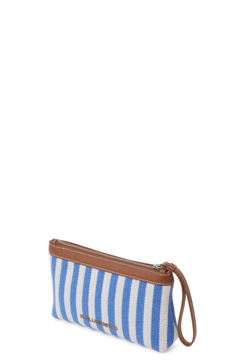 Чанта K/Autograph Stripe Pouch B2W46083 349 silver lake blue — снимка 2