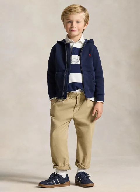 Суитшърт с качулка Ralph Lauren Kids 2-7