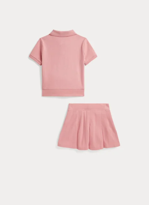 Комплект с бродерия 'Polo Bear' Ralph Lauren Kids 2-6 — снимка 2