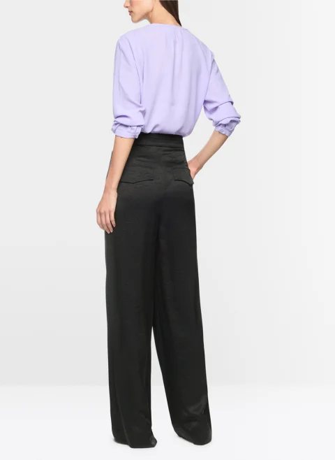 Панталон 'Crinkled effect' Marc Cain Collections — снимка 3