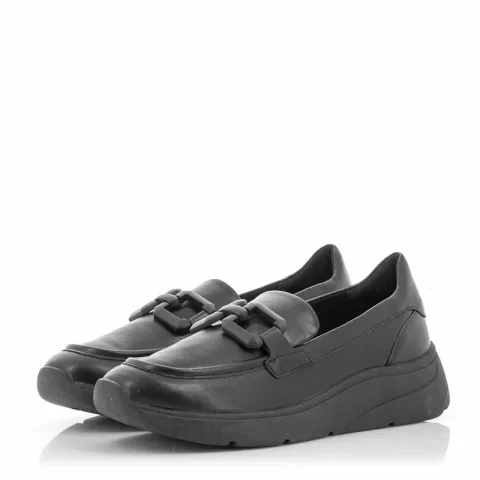 Дамски Мокасини GEOX – D46MXB D CRISTAEL BLACK — снимка 3