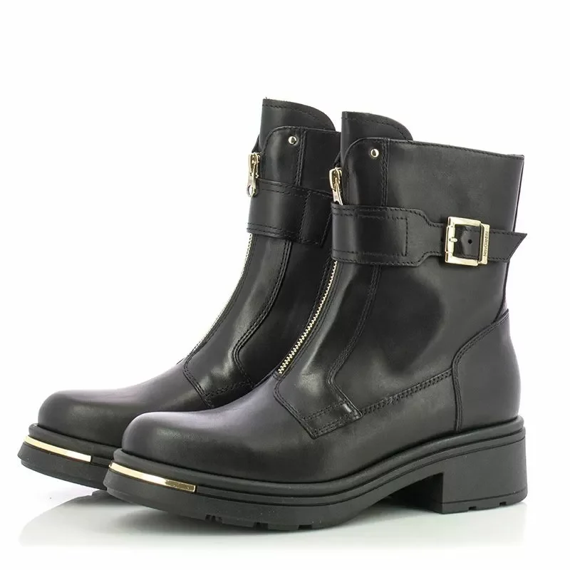 Дамски Равни Боти NERO GIARDINI – I514862D NERO — снимка 3
