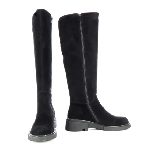 Офицерки CARLO FABIANI – 12018315 BLACK SUEDE — снимка 5