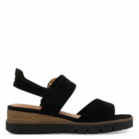 Дамски Сандали На Платформа TAMARIS – 1-28206-42-007 BLACK UNI — снимка 2