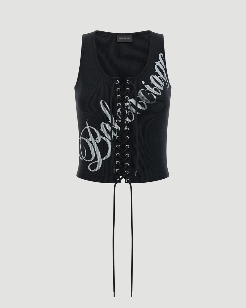 Lace-Up Top