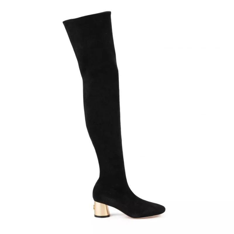 Дамски черни чизми Casadei
