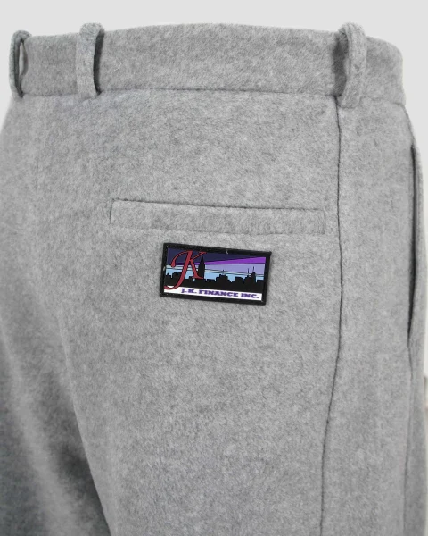Fleece Pants in Grey — снимка 2