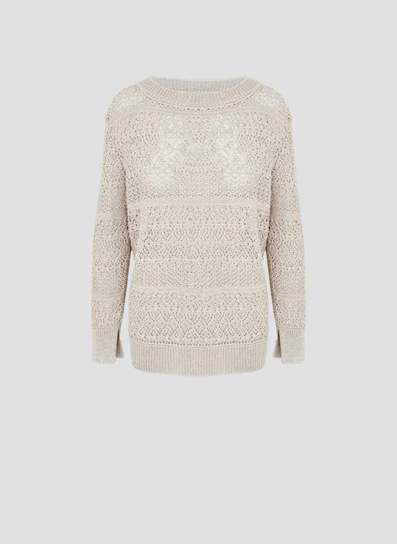 Пуловер 'Lace knit' Lorena Antoniazzi