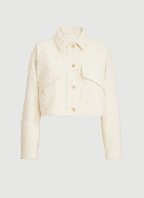Яке 'Fuzzy' с монили Brunello Cucinelli — снимка 6