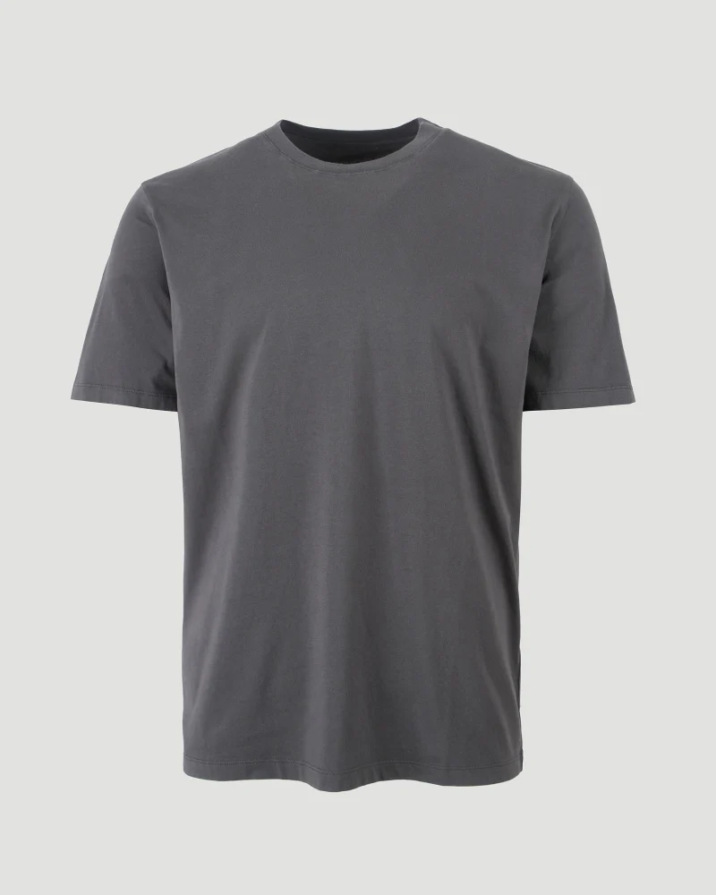 Cotton T-Shirt in Grey