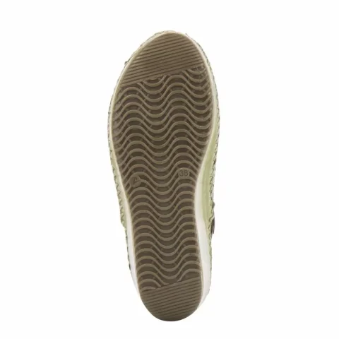 Дамски сандали на платформа VERONELLA – 128.21 GREEN R014 — снимка 4