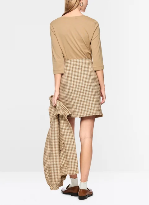 Мини пола 'Houndstooth' Marc Cain Collections — снимка 3