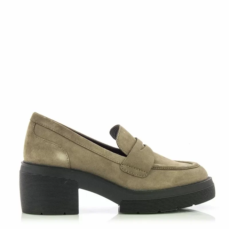 Дамски Лоуфър GEOX – D46WWD D SPHERICA EC15 TAUPE