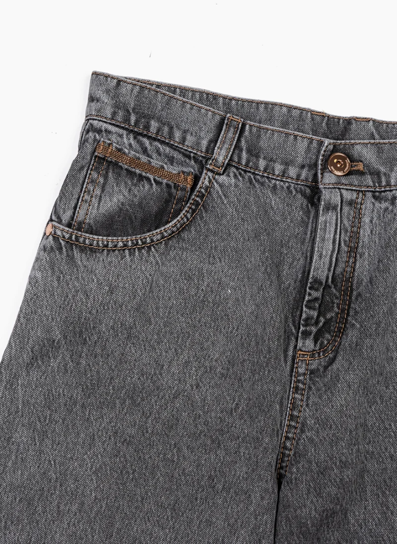 Класически деним с монили Brunello Cucinelli Kids 6 — снимка 4