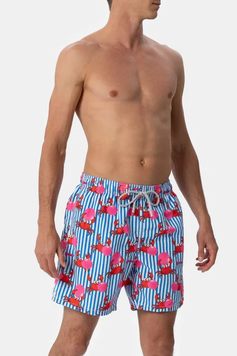 Бански Gustavia GUS0001-08335L crab big babol stripes 61 — снимка 2