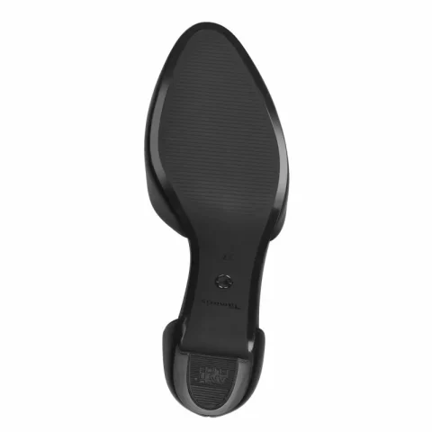 Токчета TAMARIS – 1-22401-42-003 BLACK LEATHER_1 — снимка 6