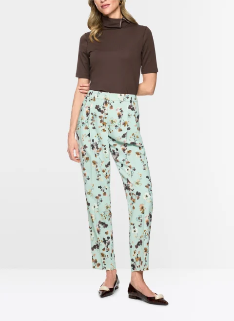Блуза с поло яка Marc Cain Collections — снимка 2