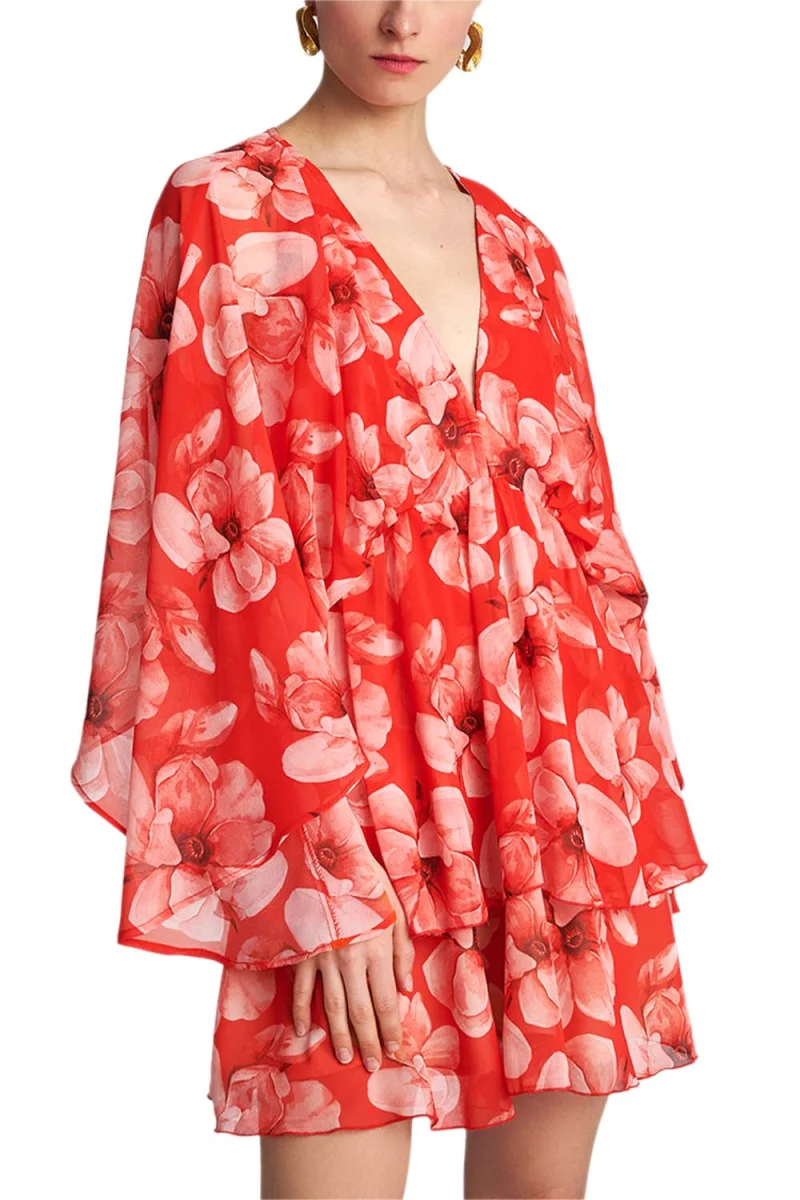 Рокля S23T1249 red
