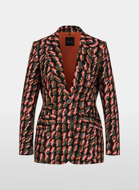 Сако с цялостен принт Marc Cain Collections — снимка 6
