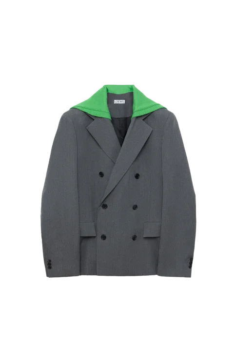 Wool Jacket in Grey