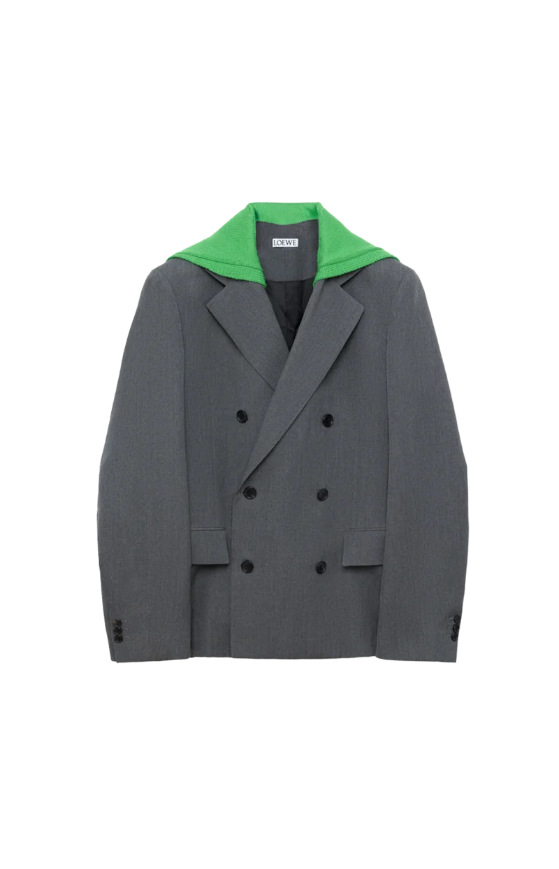Wool Jacket in Grey