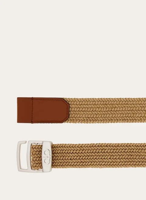 Колан с плетен дизайн Ferragamo — снимка 2