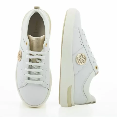 Дамски Сникърс GEOX – D55QFA D DALYLA WHITE — снимка 6