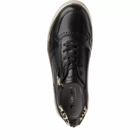 Дамски Сникърс TAMARIS – 1-23707-41-098 BLACK COMB — снимка 5