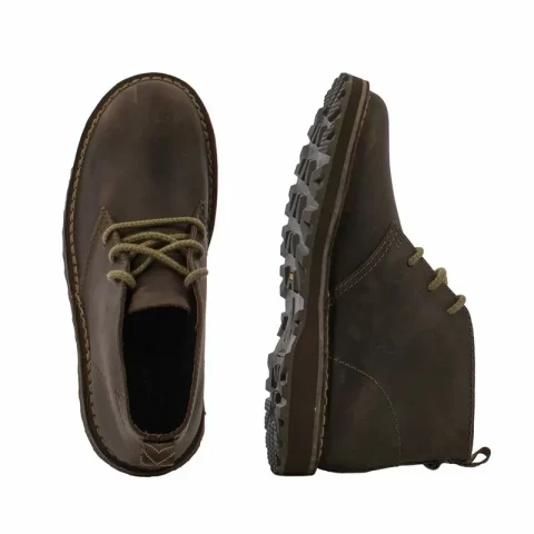 Мъжки Ежедневни Боти CLARKS – 26179717 SOLSBURY DB DARK BROWN LEA — снимка 5