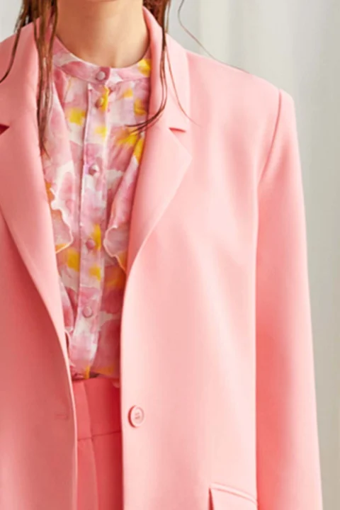 Сако S24T8014 pink — снимка 2
