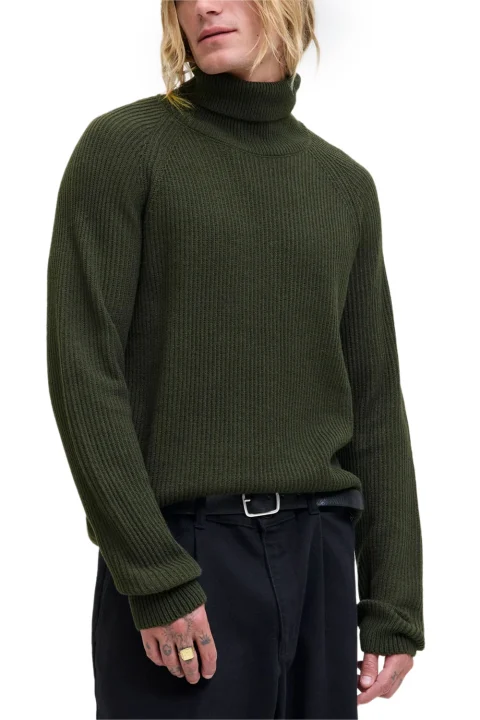 Плетено Jjroy Knit Roll Neck 12279279 19-0415 TCX duffel bag
