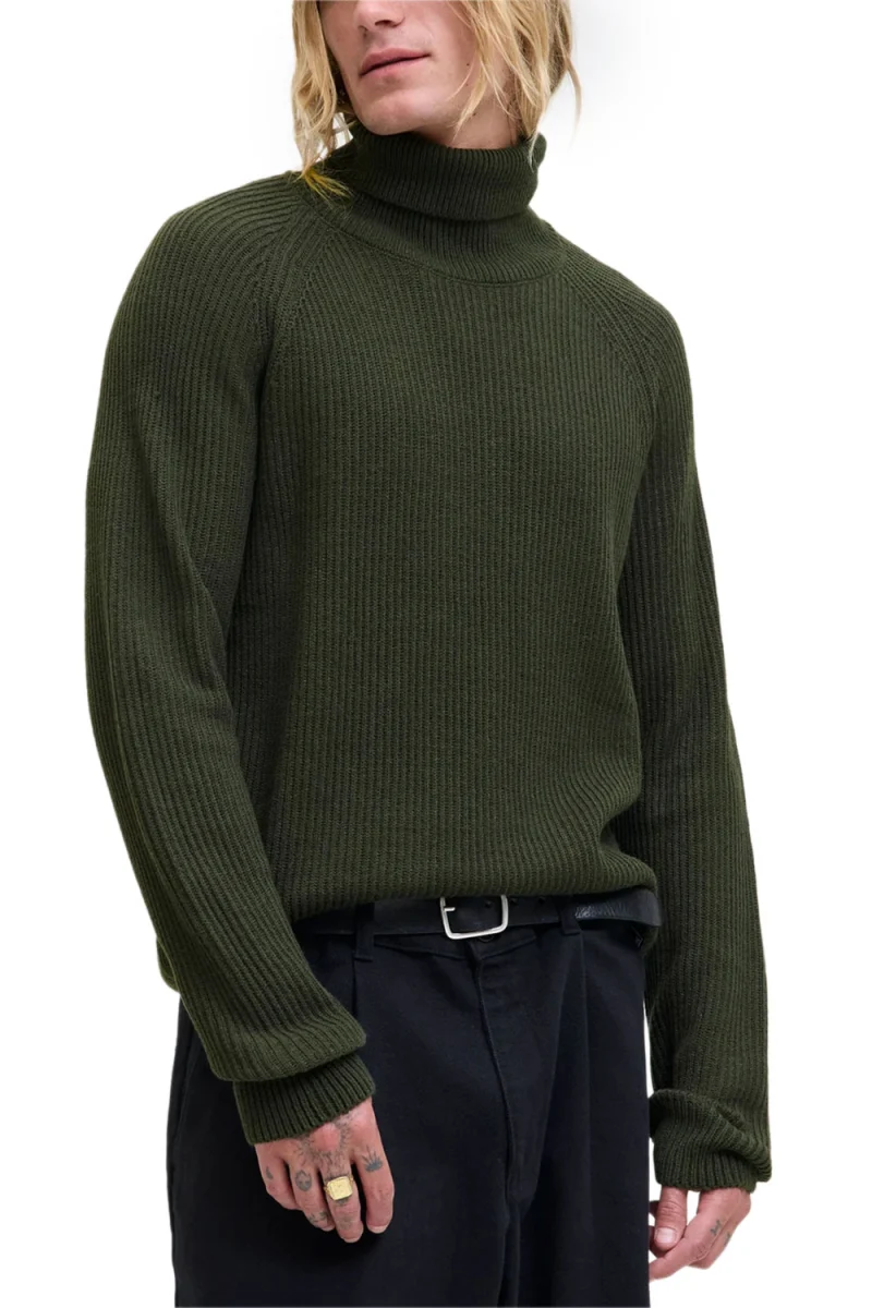 Плетено Jjroy Knit Roll Neck 12279279 19-0415 TCX duffel bag