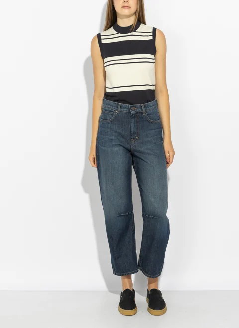 Деним 'Barrel fit' Weekend Max Mara Wkdcaduca — снимка 2
