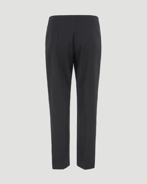 Tapered Trousers in Technical Wool — снимка 2