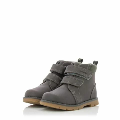 Боти Момчета CLARKS – 261692677040 Heath Strap T Grey — снимка 3