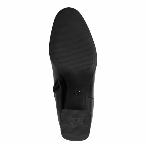 Дамски Боти На Ток TAMARIS – 1-25341-45-003 BLACK LEATHER — снимка 6