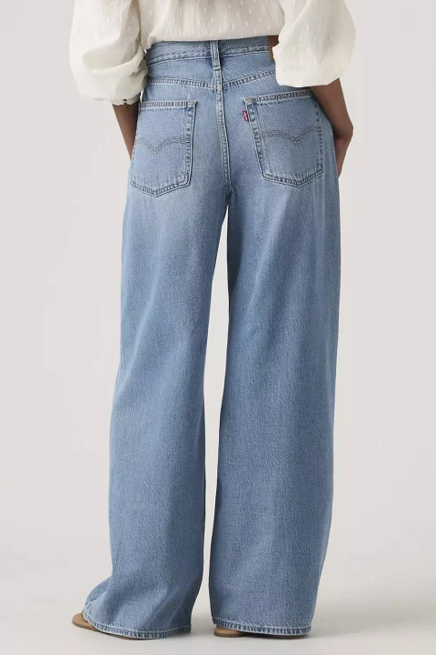 Jeans Xl Straight Med Indigo A87010041 good grades tencel — снимка 2