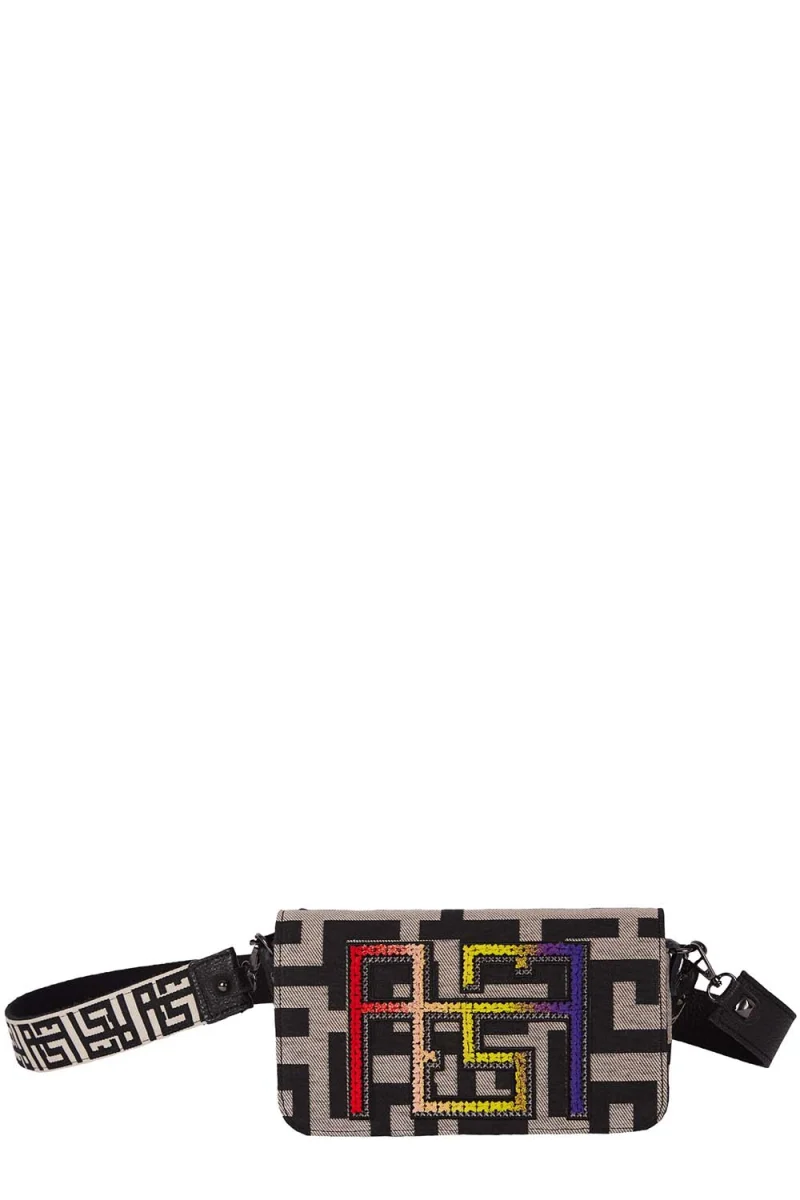Чанта Troy beige black