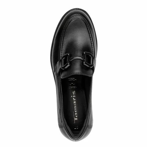 Дамски Лоуфър TAMARIS – 1-24733-45-003 BLACK LEATHER — снимка 5