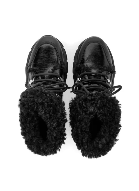 Боти с 'faux fur' Marc Cain — снимка 5