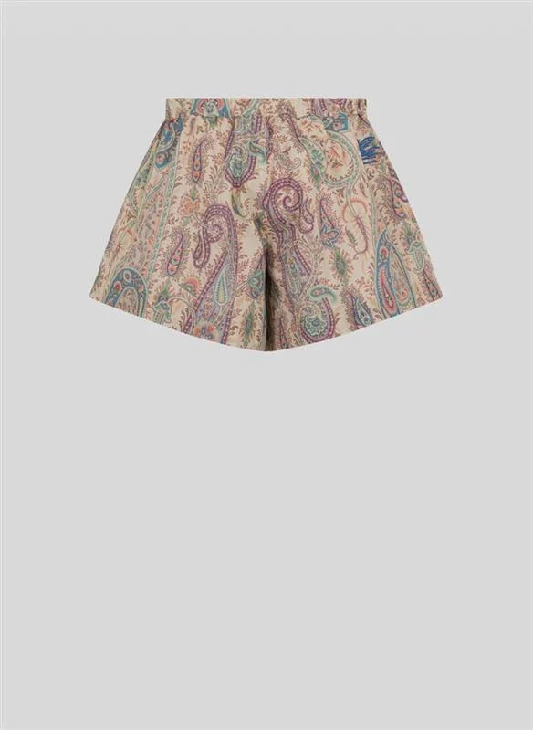 Къс панталон с цялостен принт Etro Kids