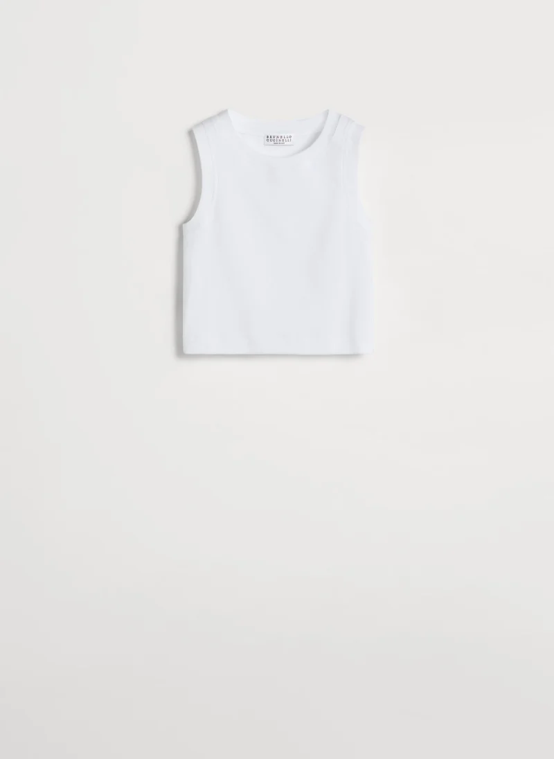 Топ с монили Brunello Cucinelli Kids 6 — снимка 4
