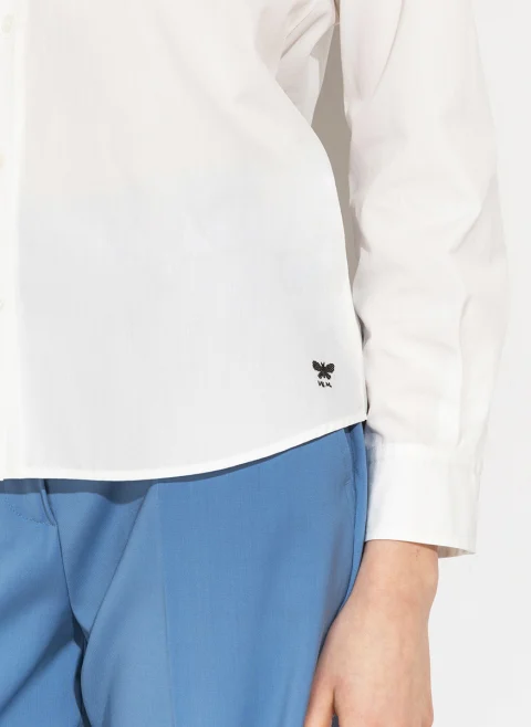 Класическа риза Weekend Max Mara Wkdbahamas — снимка 13