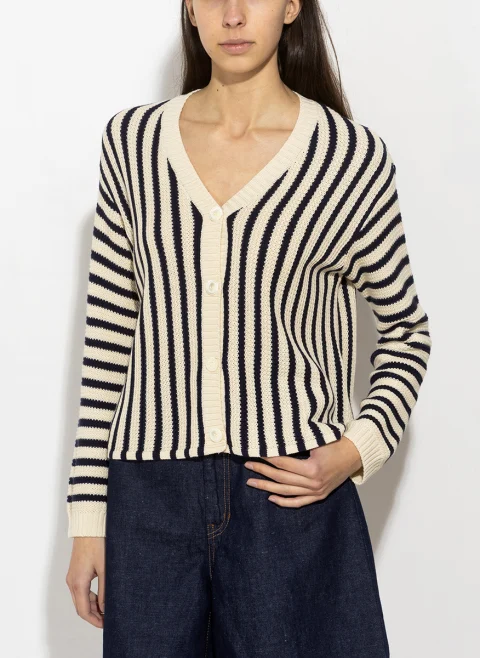 Жилетка от фино плетиво Weekend Max Mara Wkdnicchia — снимка 5