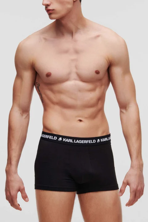 Бельо (Pack of 3) Logo Trunk A1M47151 999 black — снимка 2