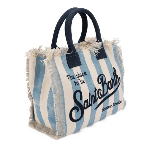 Плажна чанта райе Vanity SAINT BARTH — снимка 5