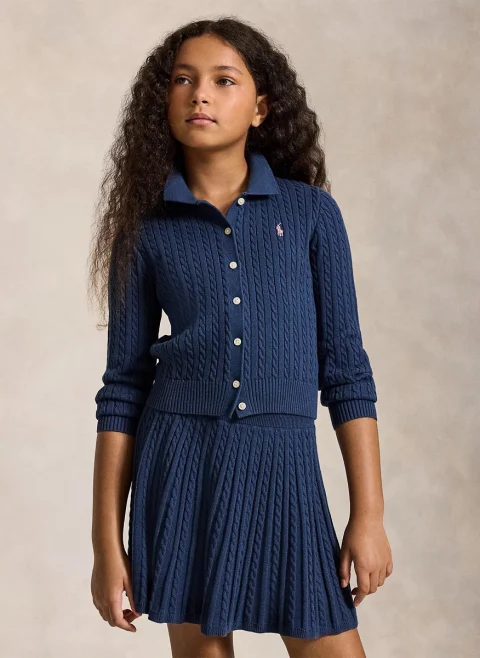 Комплект 'Cable-knit' Ralph Lauren Kids 7-14 — снимка 2