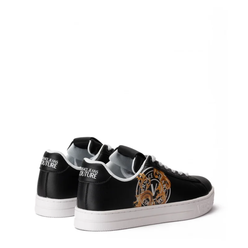 Дамски черни кецове VERSACE JEANS — снимка 8